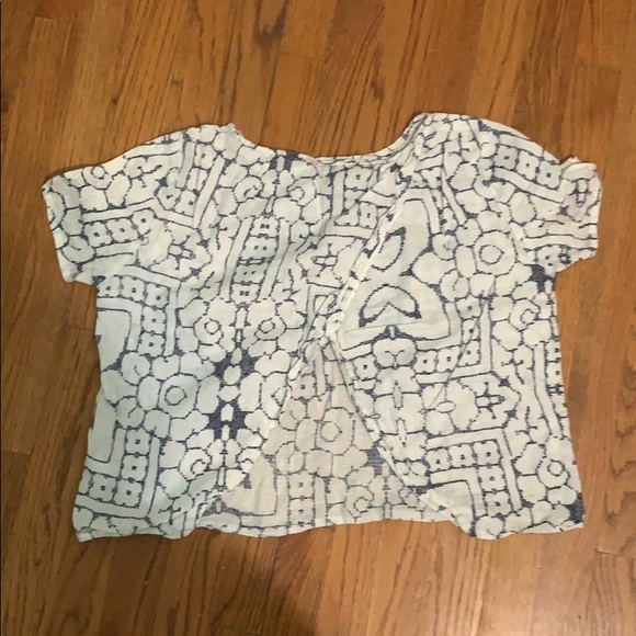 MADEWELL split back top NWOT - Picture 2 of 4